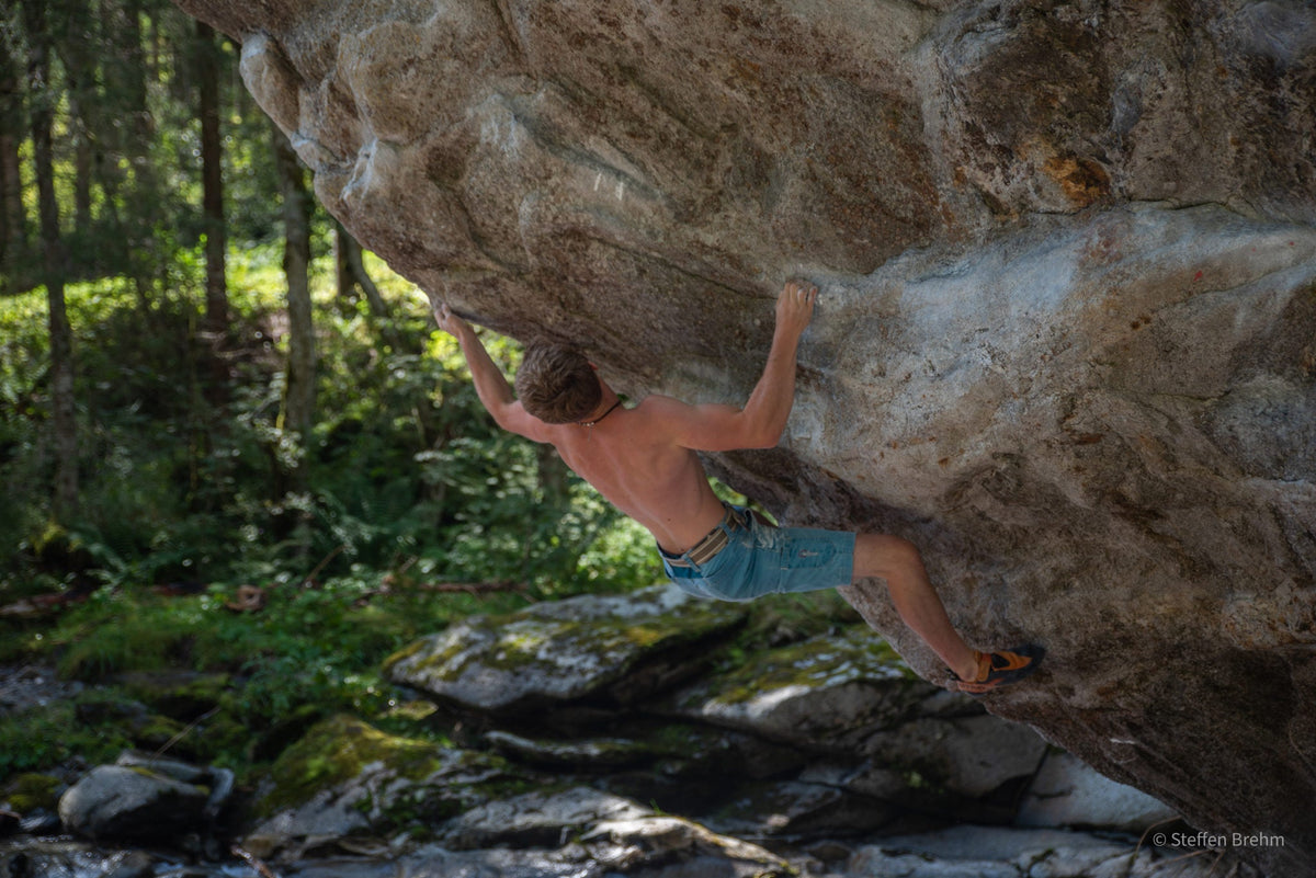 „Psychotherapie“ 8c und „Laktat Extension“ FB 8b+ (trav.)