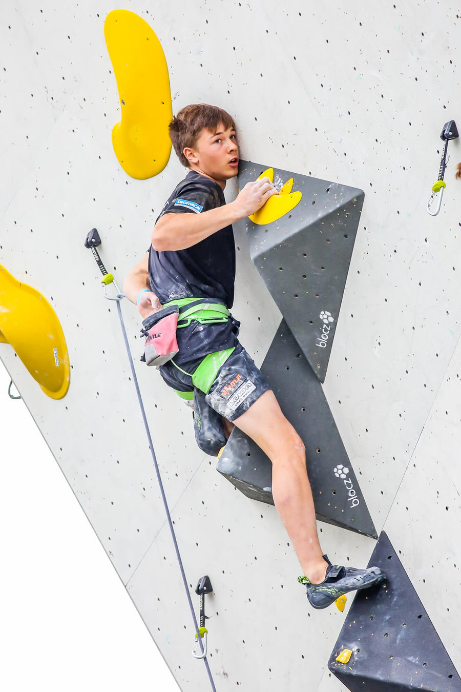 Chalkbag Crimpy – Nylon, Fleece & Hüftgürtel
