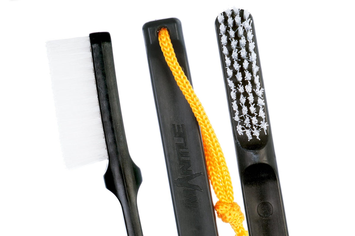 MANTLE Vegane Kletter- & Boulderbürste – Nylon, Schwarz