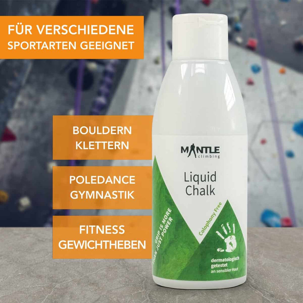 MANTLE Liquid Chalk kolophoniumfrei 150 ml
