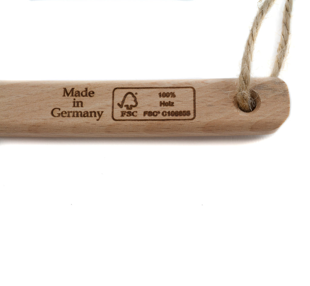 MANTLE Kletterbürste Magic Wood – Buchenholz & Naturborsten