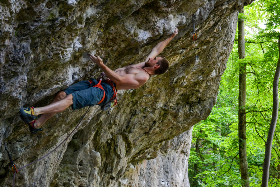 Chalkbag Juggy – Nylon, Fleece & Hüftgürtel