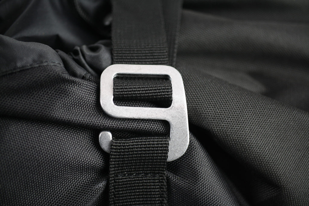 MANTLE Seilsack Plain Schwarz – für Kletterseile bis 90 m