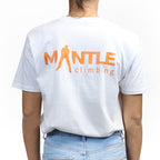 MANTLE Unisex Klettershirt – Bio-Baumwolle, Schwarz/Weiß