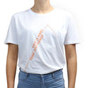 MANTLE Unisex Klettershirt – Bio-Baumwolle, Schwarz/Weiß