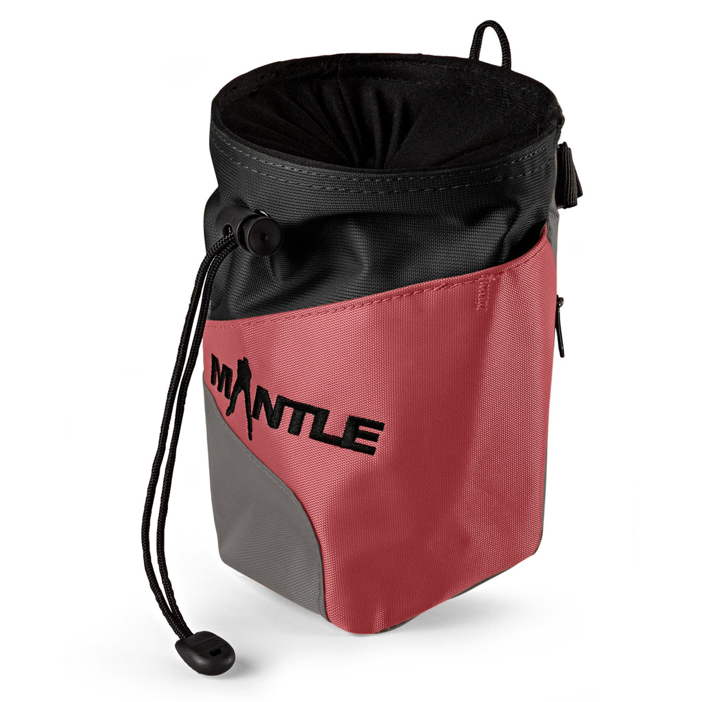 MANTLE Chalkbag Crimpy – Nylon, Fleece & Hüftgürtel