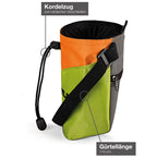 MANTLE Chalkbag Juggy – Nylon, Fleece & Hüftgürtel