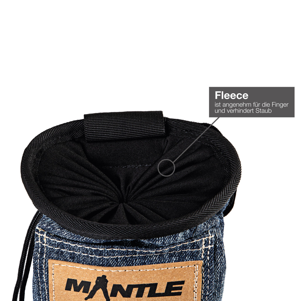 MANTLE Chalkbag Jeans – mit Fleece & Hüftgürtel