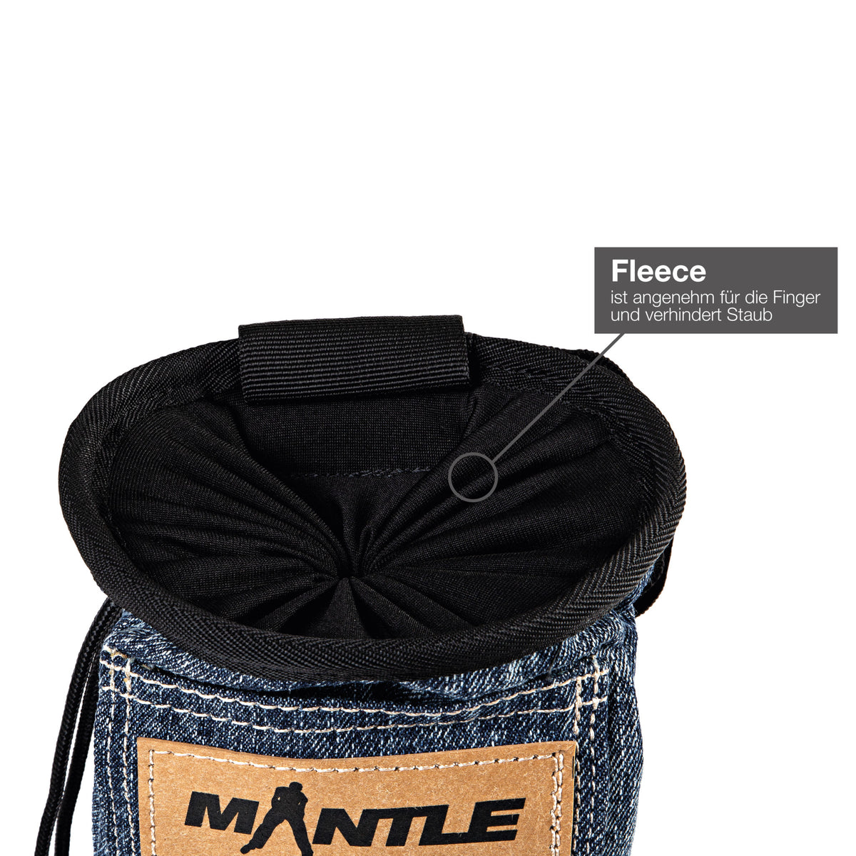 MANTLE Chalkbag Jeans – mit Fleece & Hüftgürtel