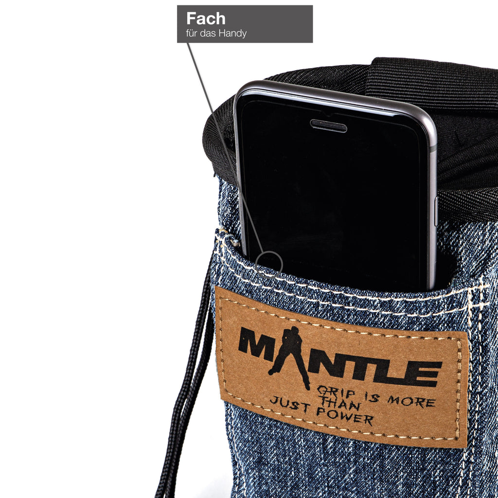 MANTLE Chalkbag Jeans – mit Fleece & Hüftgürtel