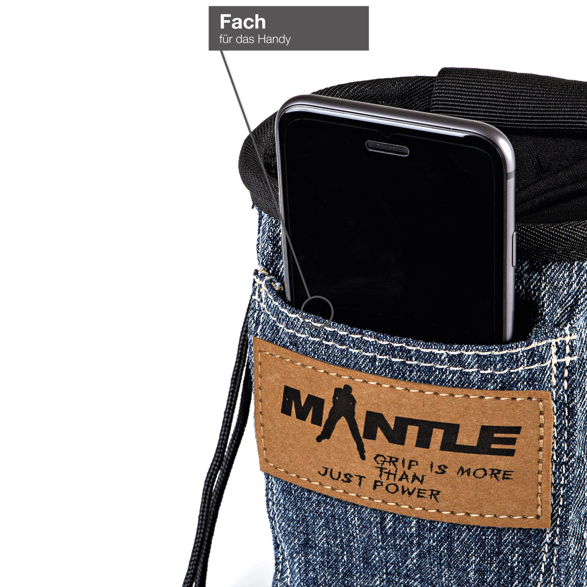 MANTLE Chalkbag Jeans – mit Fleece & Hüftgürtel