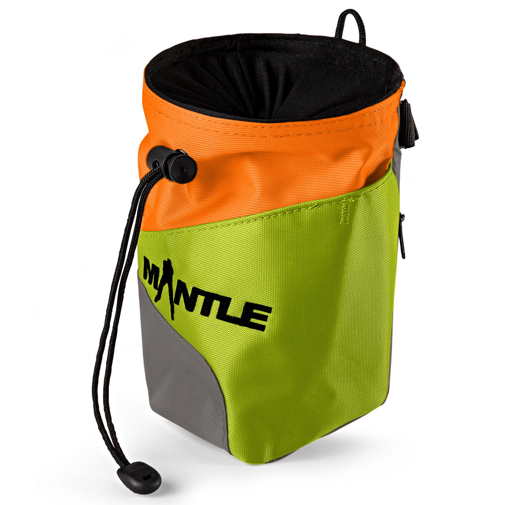 MANTLE Chalkbag Juggy – Nylon, Fleece & Hüftgürtel