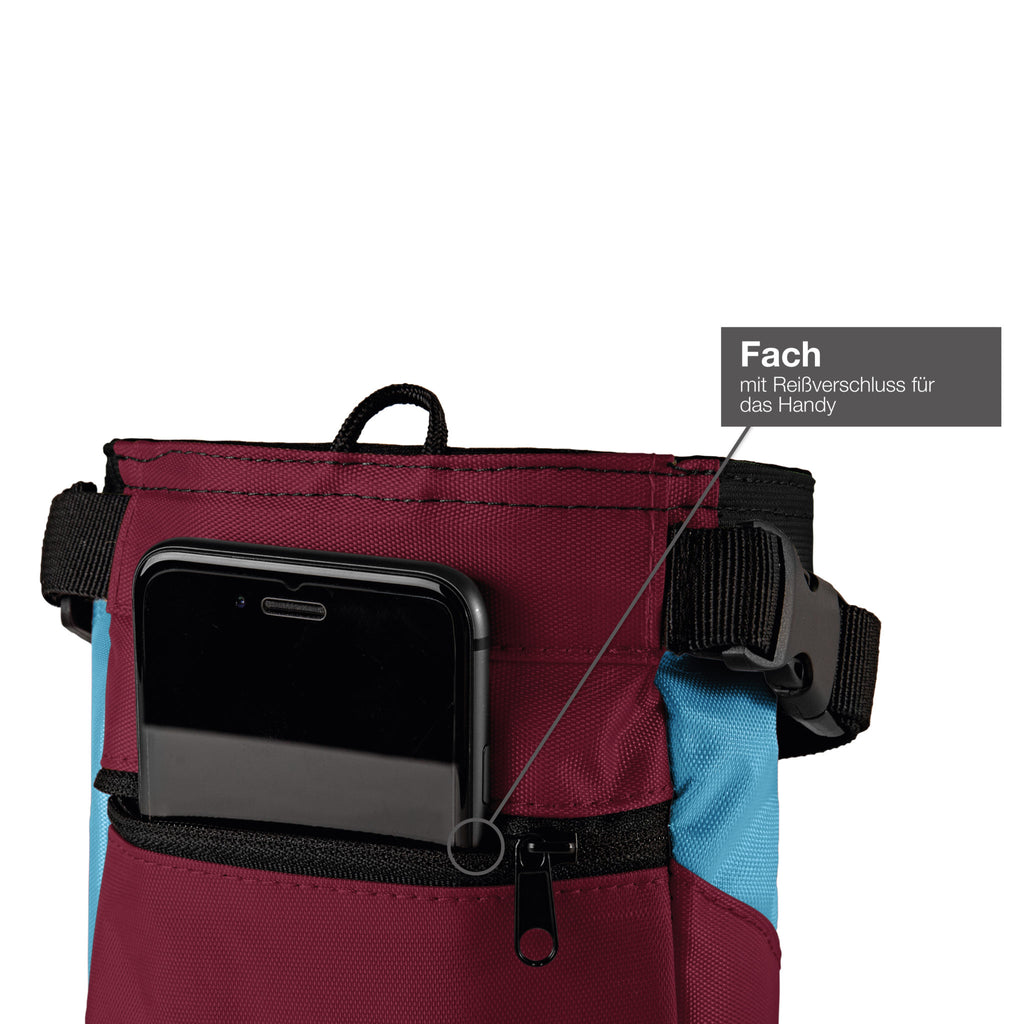 MANTLE Chalkbag Pinchy – Nylon, Fleece & Hüftgürtel