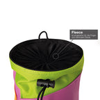 MANTLE Chalkbag Roofy – Nylon, Fleece & Hüftgürtel