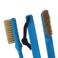 MANTLE Boulderbürste Blau – Naturborsten