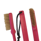MANTLE Boulderbürste Pink – Naturborsten