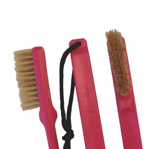 MANTLE Boulderbürste Pink – Naturborsten