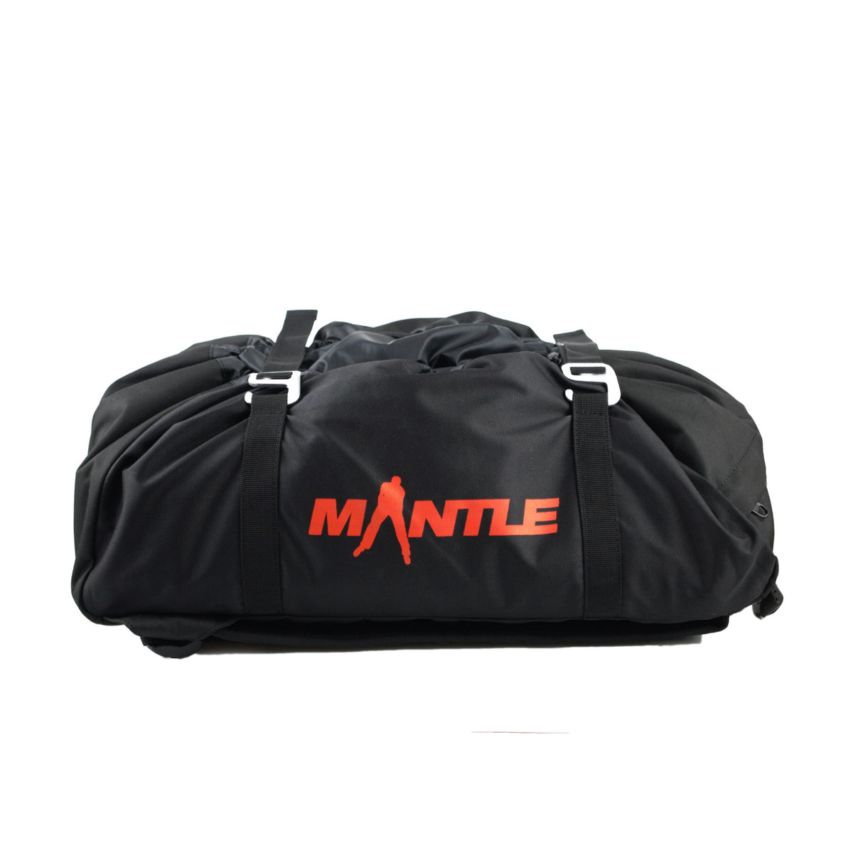 MANTLE Seilsack Plain Schwarz – für Kletterseile bis 90 m