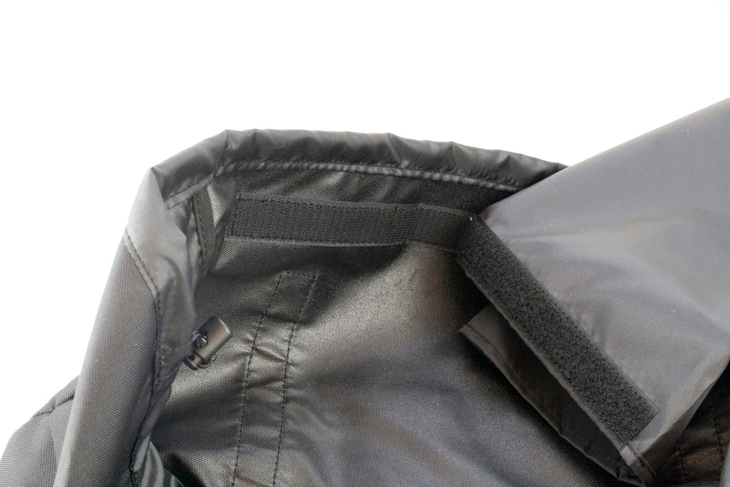 MANTLE Seilsack Plain Schwarz – für Kletterseile bis 90 m