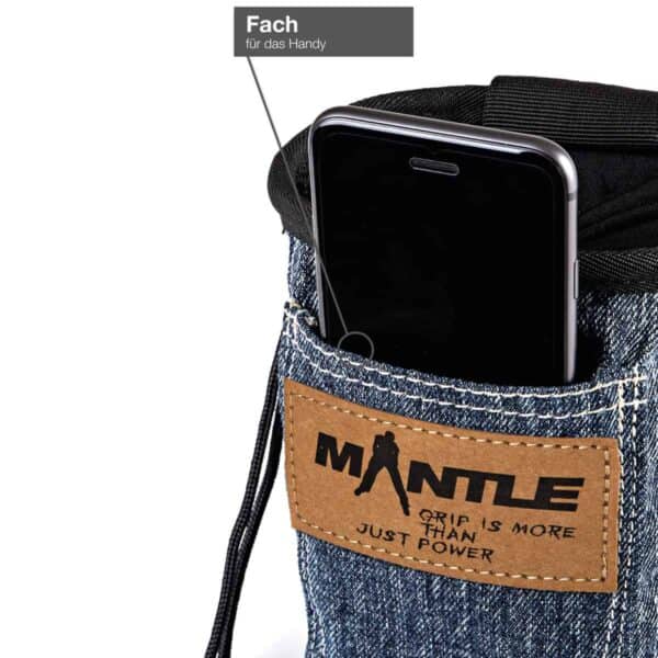 Chalk bag denim jeans dark - Image 2