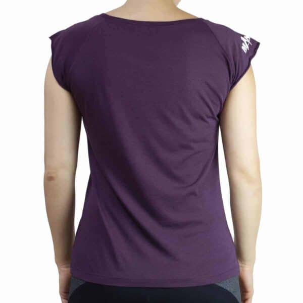 Bambus Klettershirt Woman lila